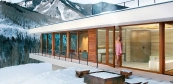 Wellness szaunaház síparadicsomban